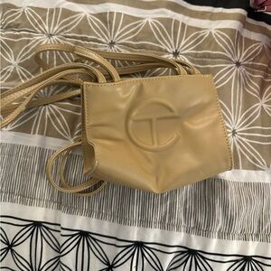 Telfar Beige Crossbody Bag